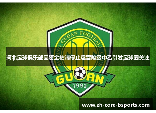 河北足球俱乐部因资金枯竭停止运营降级中乙引发足球圈关注